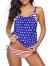 Zando Swimsuits for Women Two Piece Bathing Suits Sporty Tankini Top with Panty Swimsuit Bathing Suit Swimwear for Women